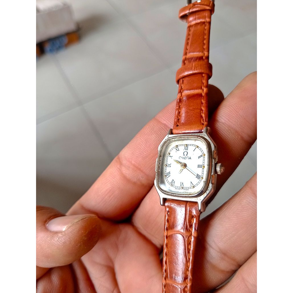jam tangan omega tank vintage second