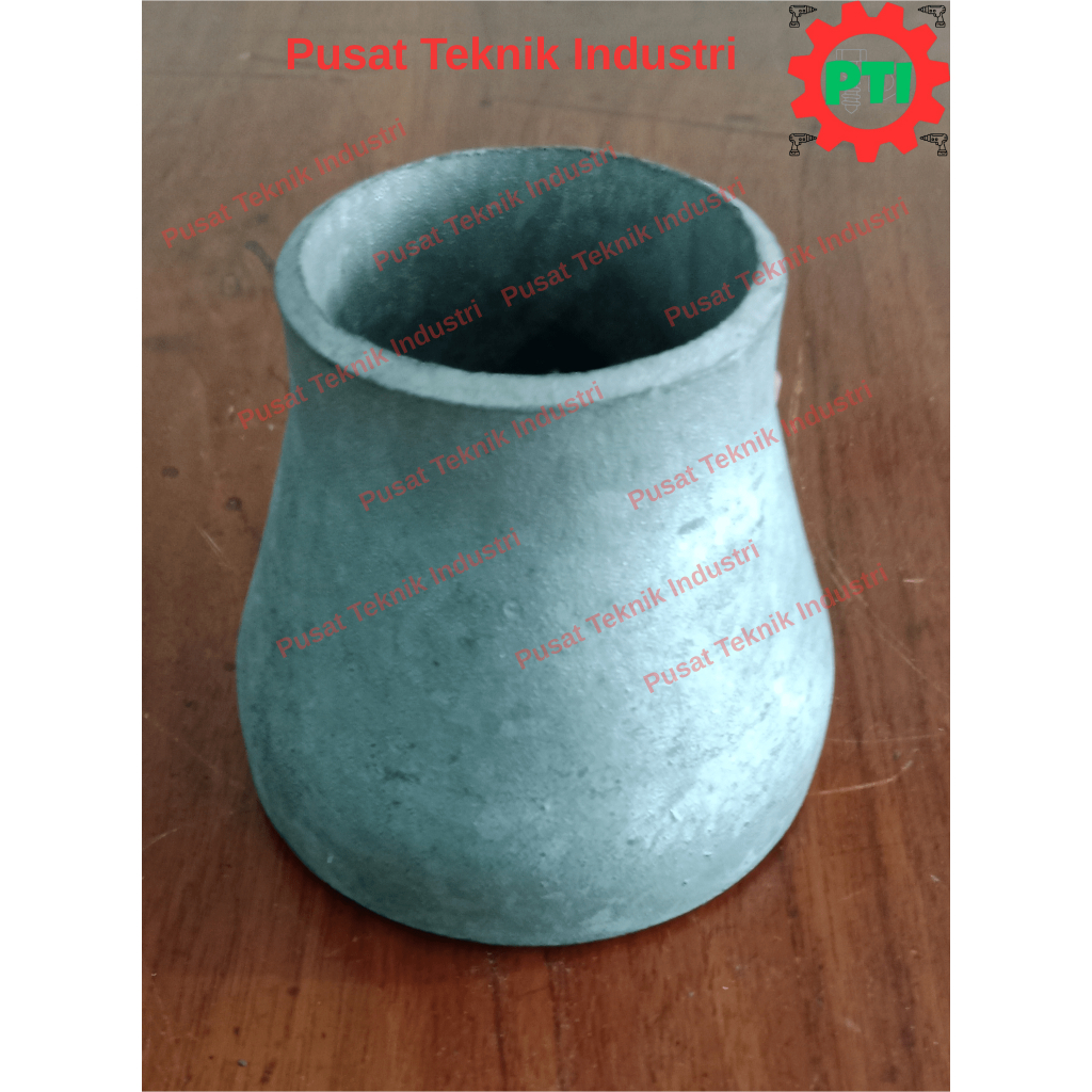 Reducer Concentric Galvanis SGP 4" x 2 1/2" | 4 Inch x 2,5 Inch Welded. Las Vlok Sok