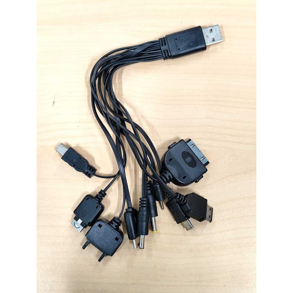 Kabel Data/Charger/USB Cumi Multifungsi 10 in 1