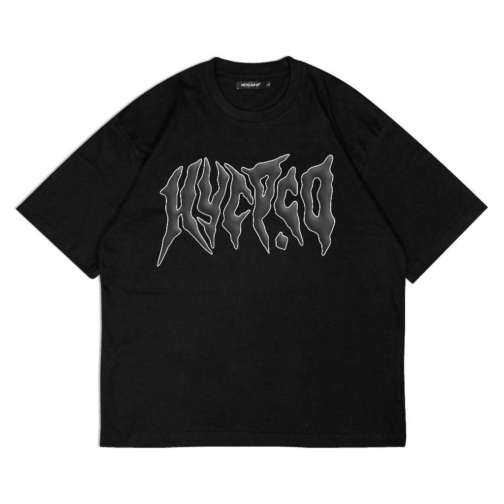 '' METAL SCRIPT  '' OVERSIZE T-SHIRT | BAJU KAOS OVERSIZE PRIA DISTRO | BAJU KAOS OVERSIZE LENGAN PE