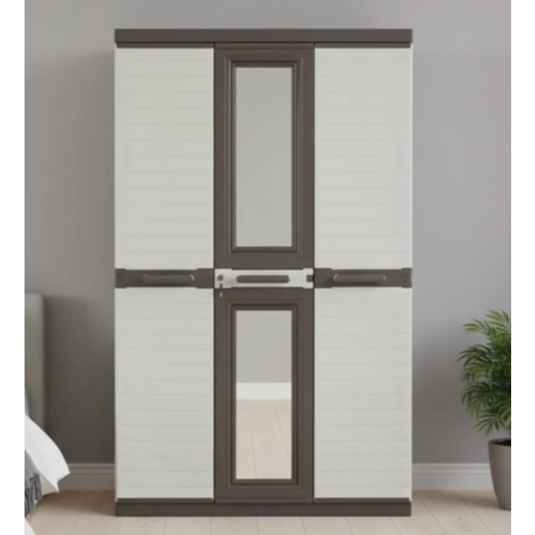 Akako Lemari Plastik 3 Pintu  Ukuran Besar LP3P Elegant hkk