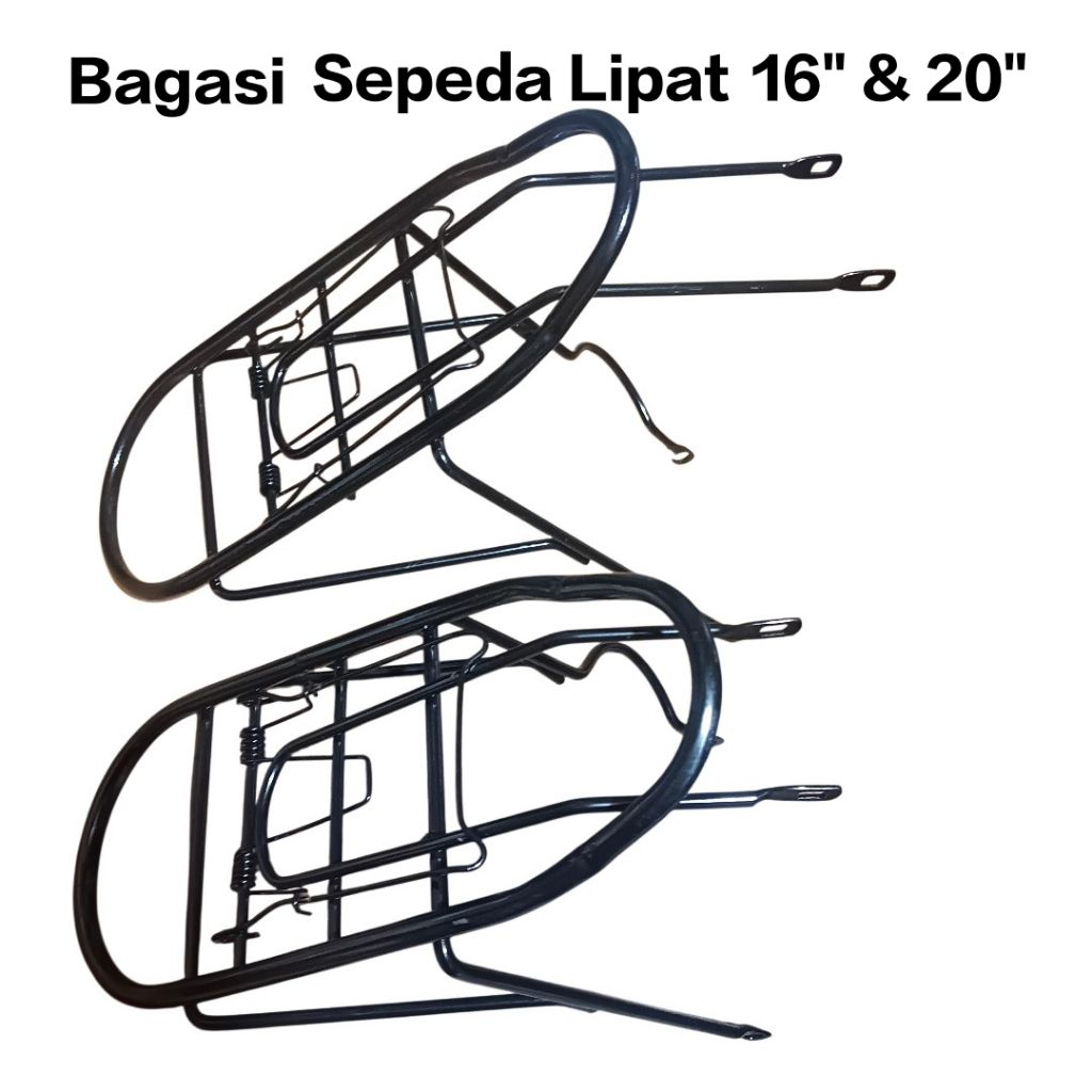 Bagasi/Bahasi/Boncengan Sepeda Lipat 16" / 20'