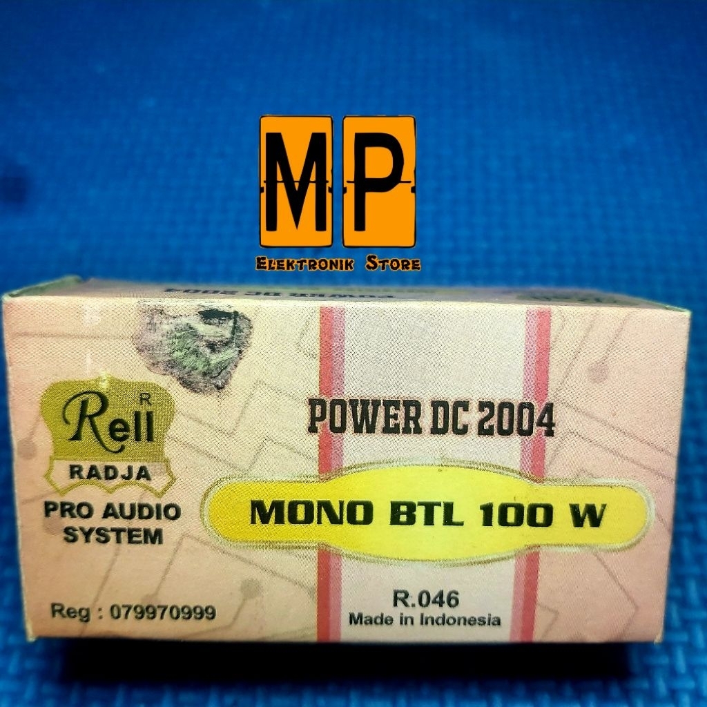 Kit Power Dc Mono BTL 100w 2004 RELL R.046