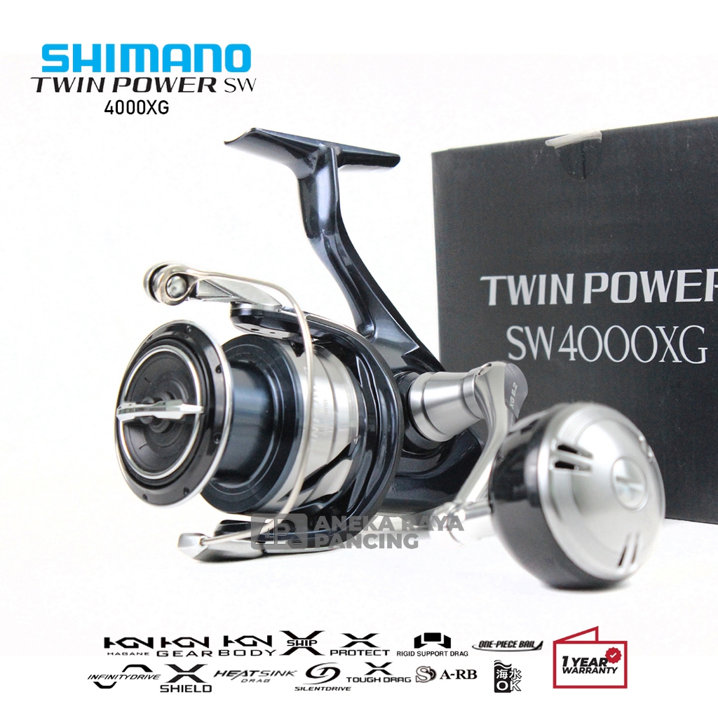 REEL SHIMANO 21 TWIN POWER SW / SALTWATER | RIL SALTWATER TERBAIK | RIL SALTWATER BERKUALIATAS | RIL