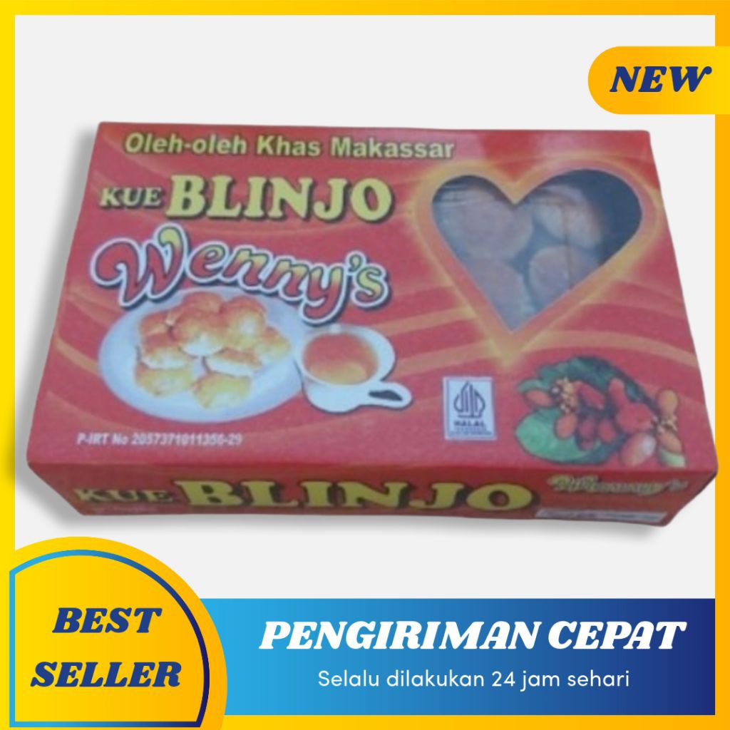 Oleh Oleh Khas Makassar Kue Blinjo by Wenny's
