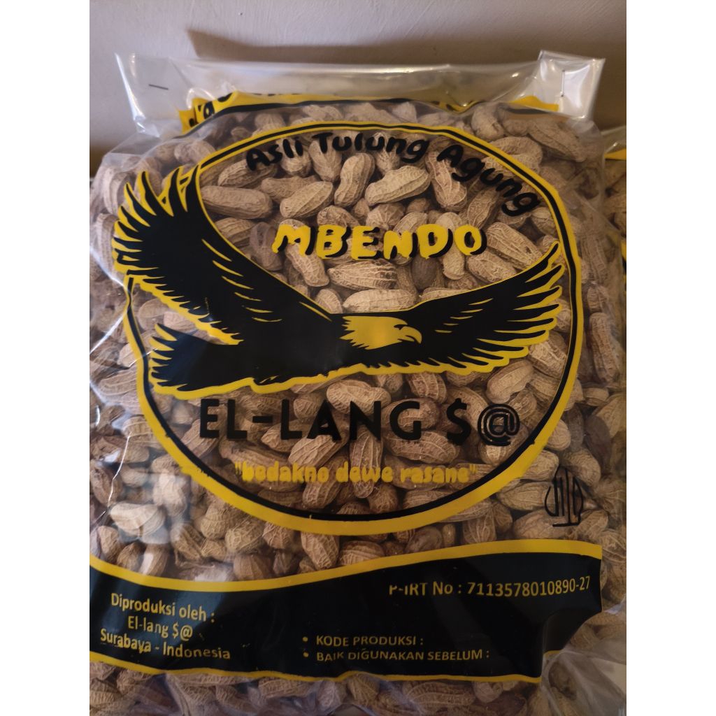 Kacang Kulit mbendo 2,5 kg/ Kacang sangrai/ Kacang goreng pasir