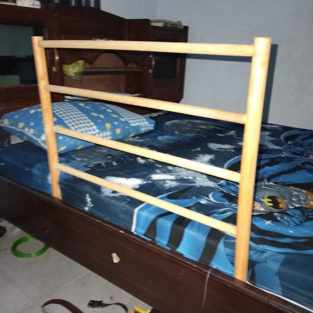 Pembatas tempat tidur bayi Model Terbaru Baby Bedrail Bedguard Fence Pembatas Pengaman Pagar