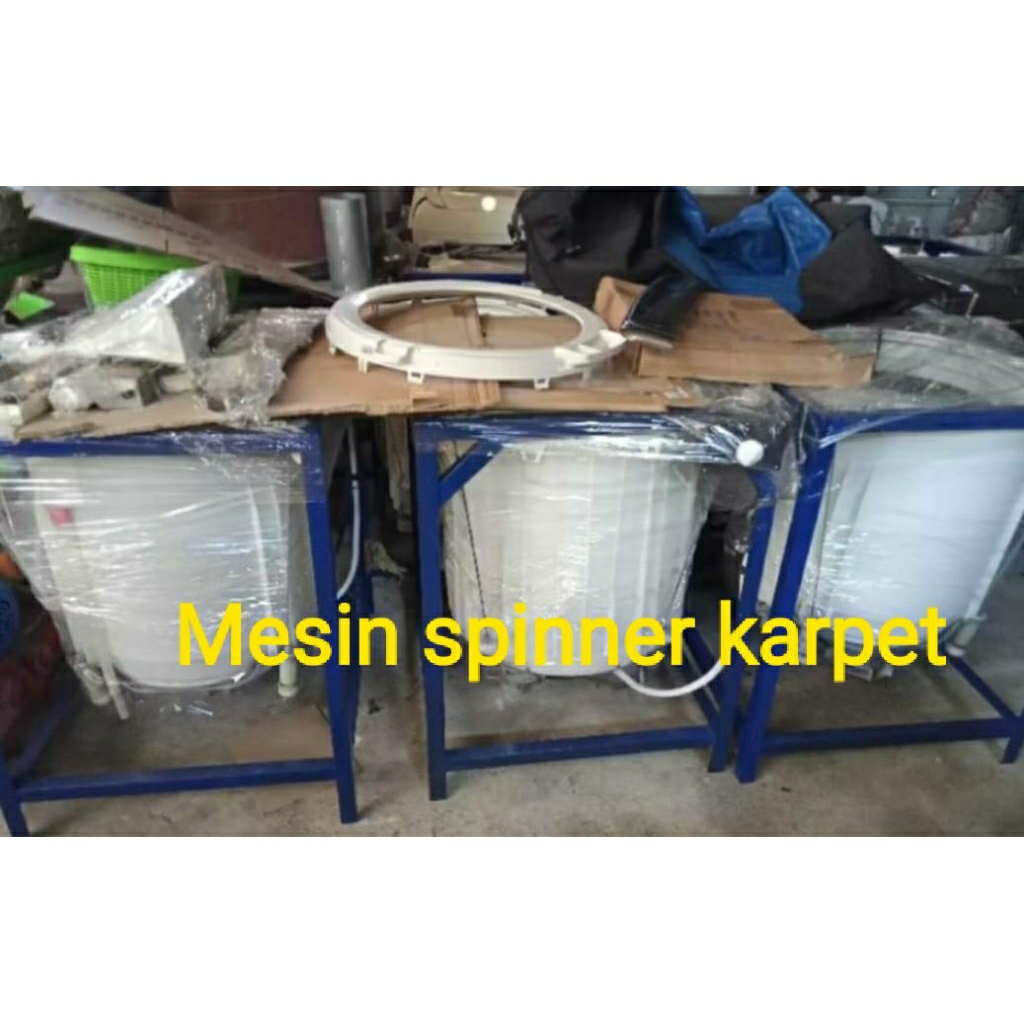 Mesin spinner karpet loundry 