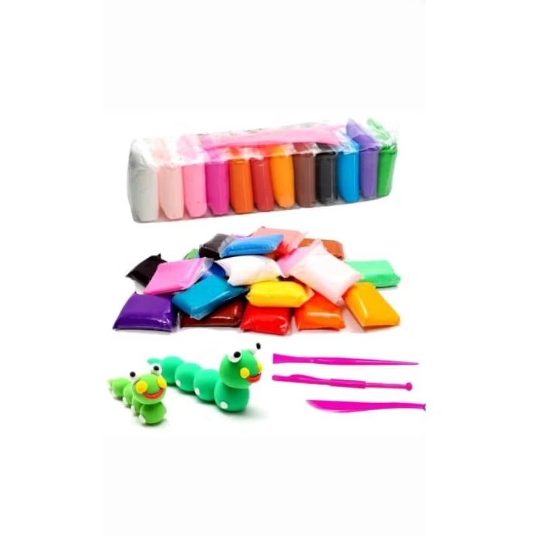 ULTRA CLAY | SLIME BANTAL WARNA WARNI ISI 12PCS | MAINAN EDUKASI ANAK | BUKAN MAKANAN