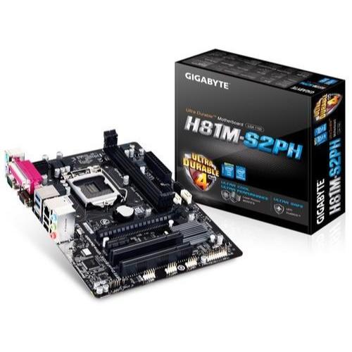 GIGABYTE GA-H81M-S2PH MOTHERBOARD MicroATX LGA1150 DDR3 H81M S2PH