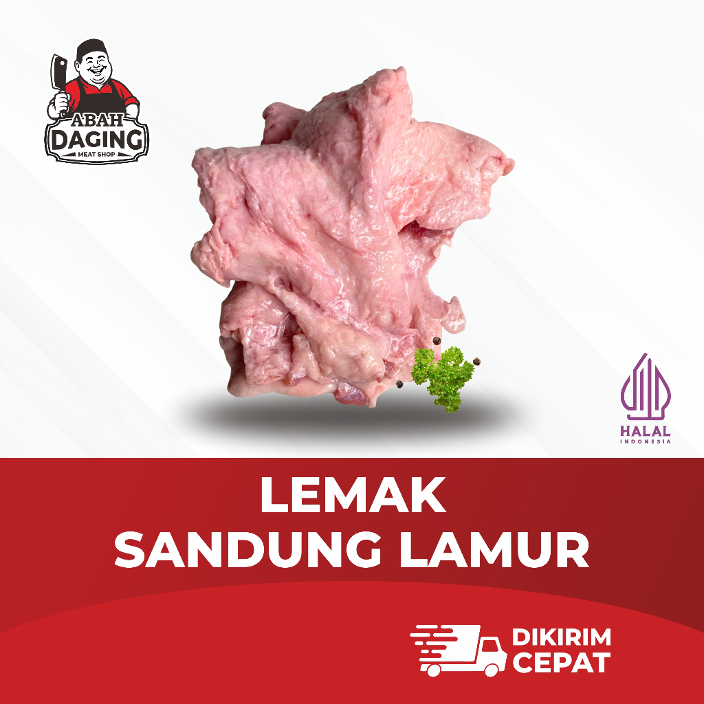 Lemak Sandung Lamur Sapi | Halal Siap Masak | Abah Daging