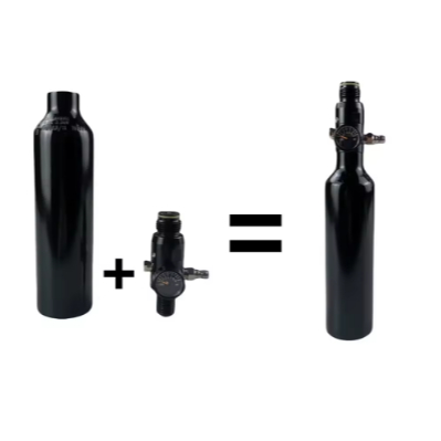 13ci/0.21L High Pressure hpa tank Soda Drink Gas Filling aluminum Bottle Air Cylinder Aquarium Plant