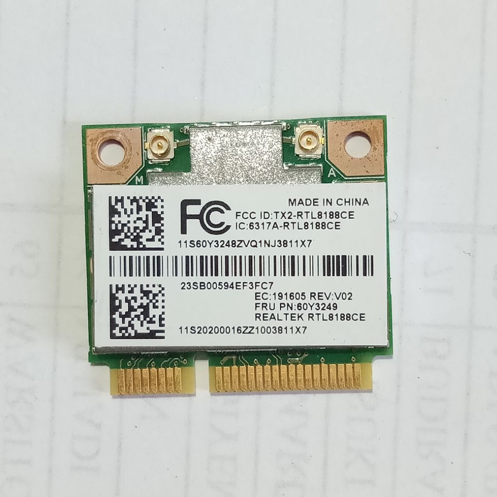 Wifi card lenovo thinkpad edge x131e series x131 x130e x121e ori