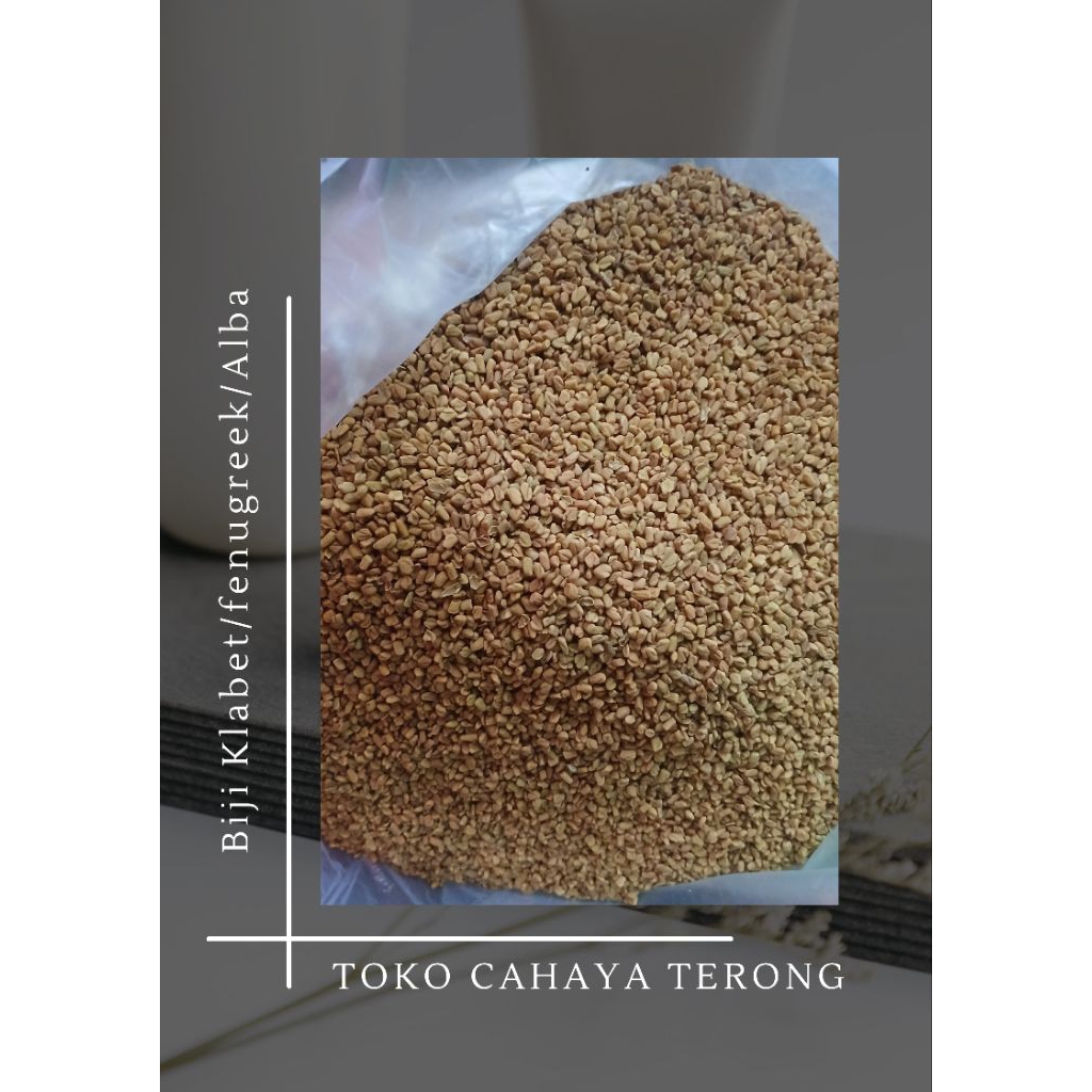 Biji Klabet / Biji Fenugreek / Alba