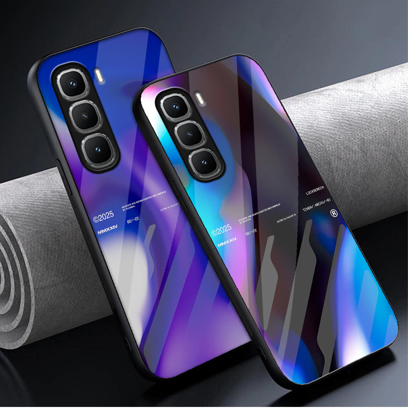 Softcase Glass Kaca Infinix Hot 60 Pro Plus Terbaru 2024  Case Infinix Hot 60 Pro Plus - Casing  Han