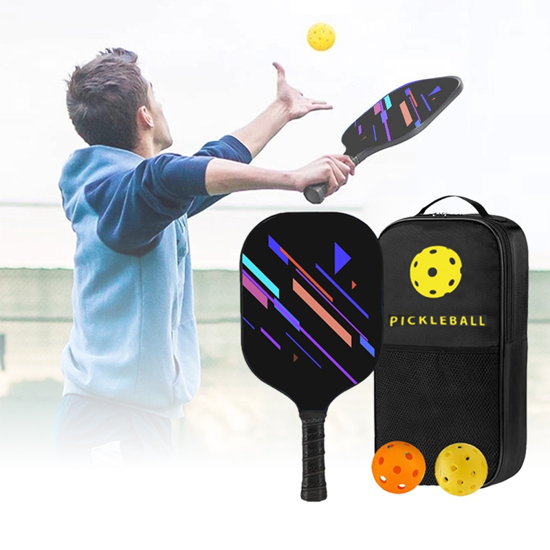 1Set Pickleball Paddle / Paddle Pickleball HoneyComb Core FiberGlass / Paddle Pickleball Carbon