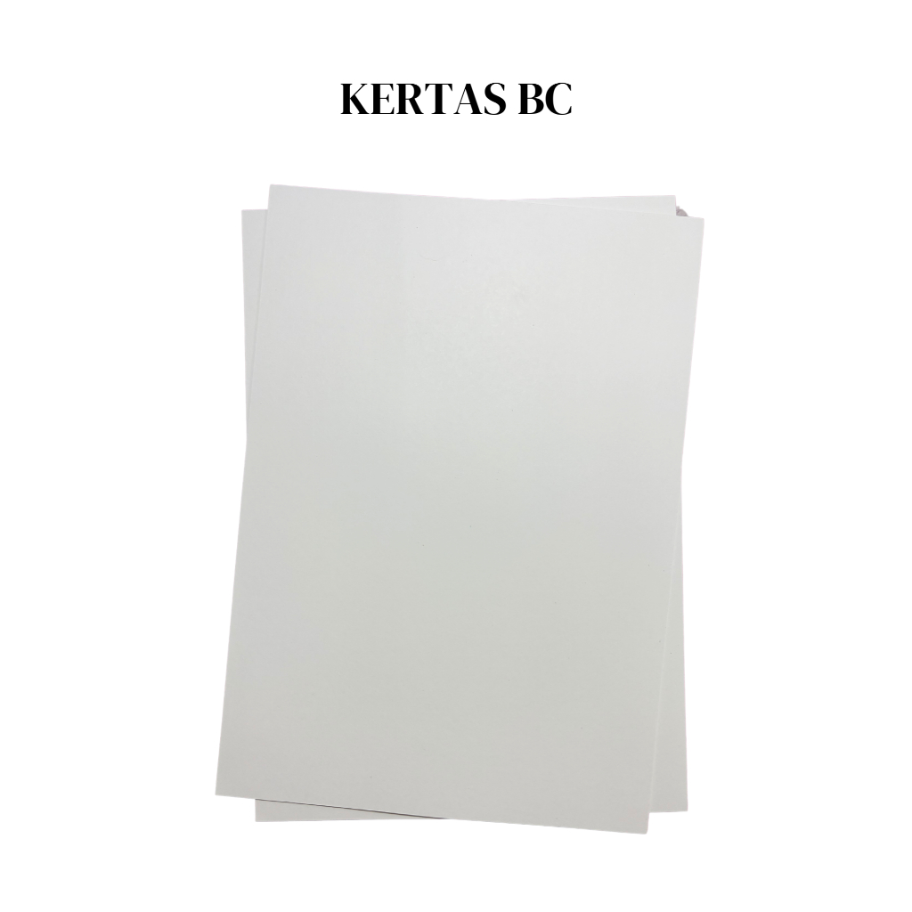 Kertas BC / TIK / Brief Card 200 gsm A4 50 Lembar