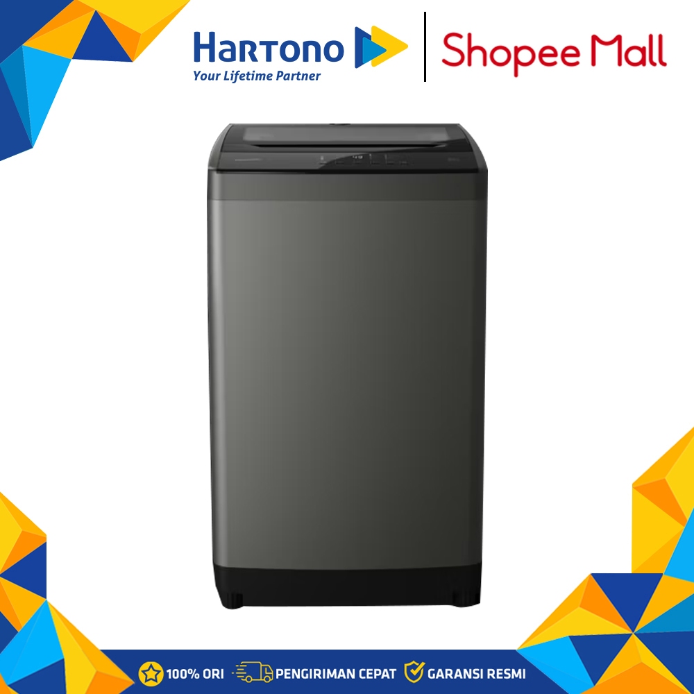 Panasonic 10 Kg Mesin Cuci 1 Tabung Top Loading Washer NAF10JS