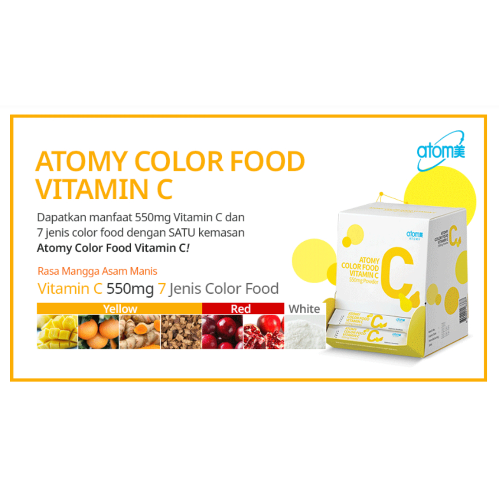 Atomy Color Food Vitamin C (15 sachets)