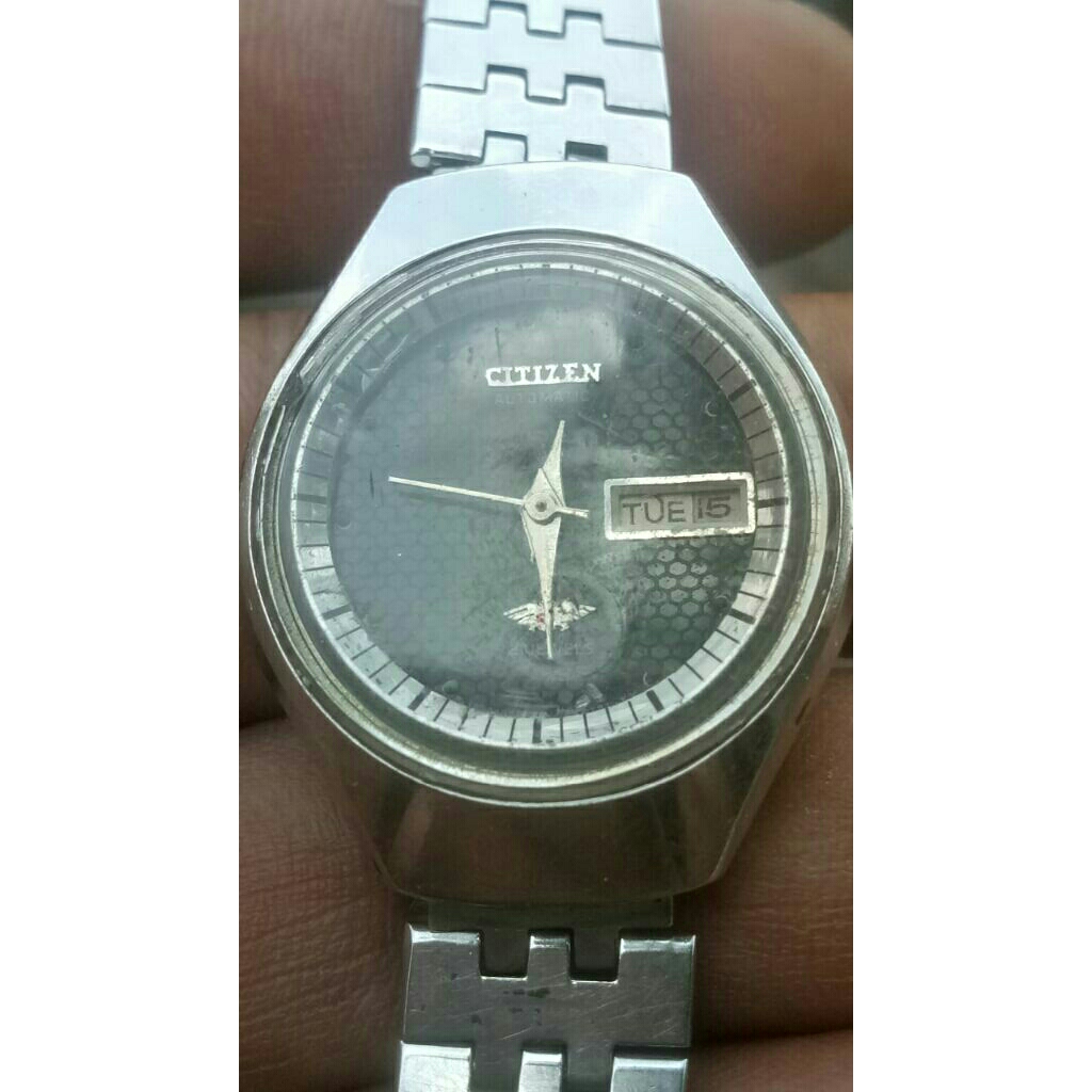 Vintage Citizen Eagle Automatic Sarang Tawon Dial Ladies Full Original