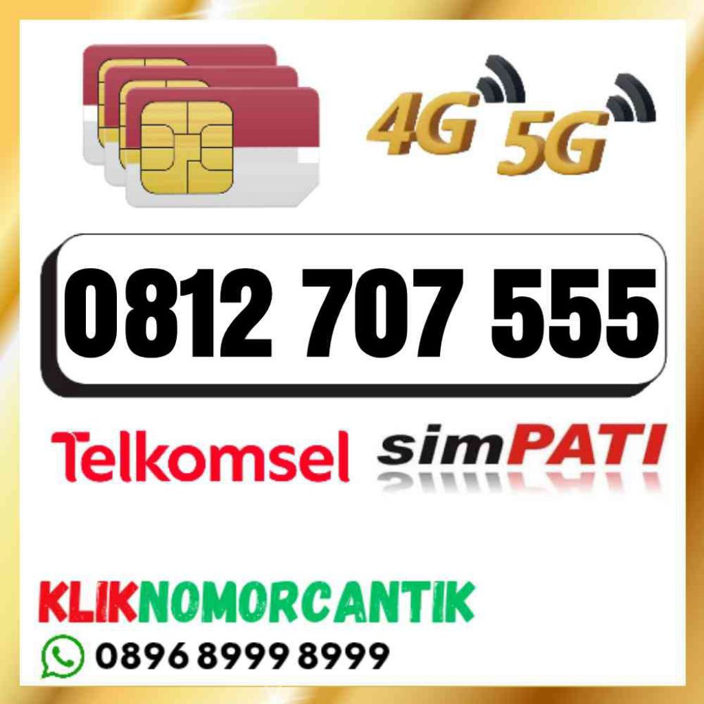 Nomor Cantik 10 Digit Telkomsel Simpati 10 Digit 707 555