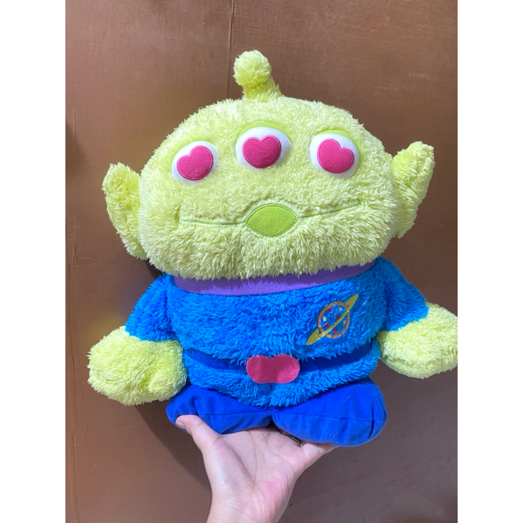 Boneka Karakter Alien Toy Story size 42x38cm Original / Boneka Alien Toy Story / Boneka Toy Story Or