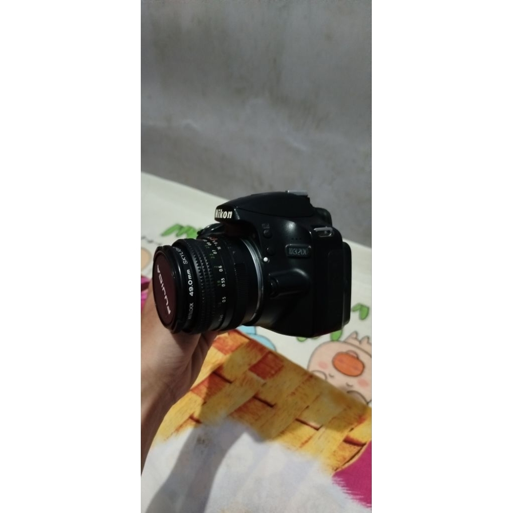 nikon d3200 lensa manual