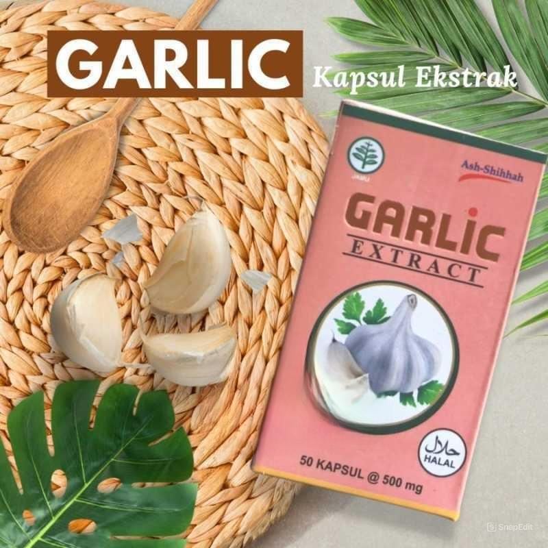 Kapsul GARLIC assihah 50 kapsul | garlic kapsul / bawang putih / bawang putih kapsul