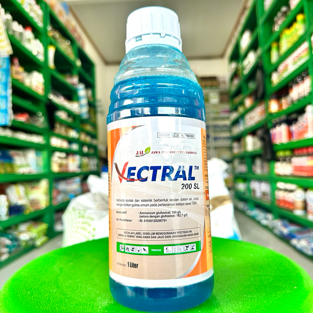 Herbisida VECTRAL 200 SL 1 Liter - Racun Rumput Paling Ampuh di Kelas Amonium Glufosinat