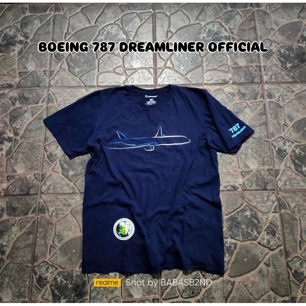 Tshirt BOEING 787 Dreamliner OFFICIAL