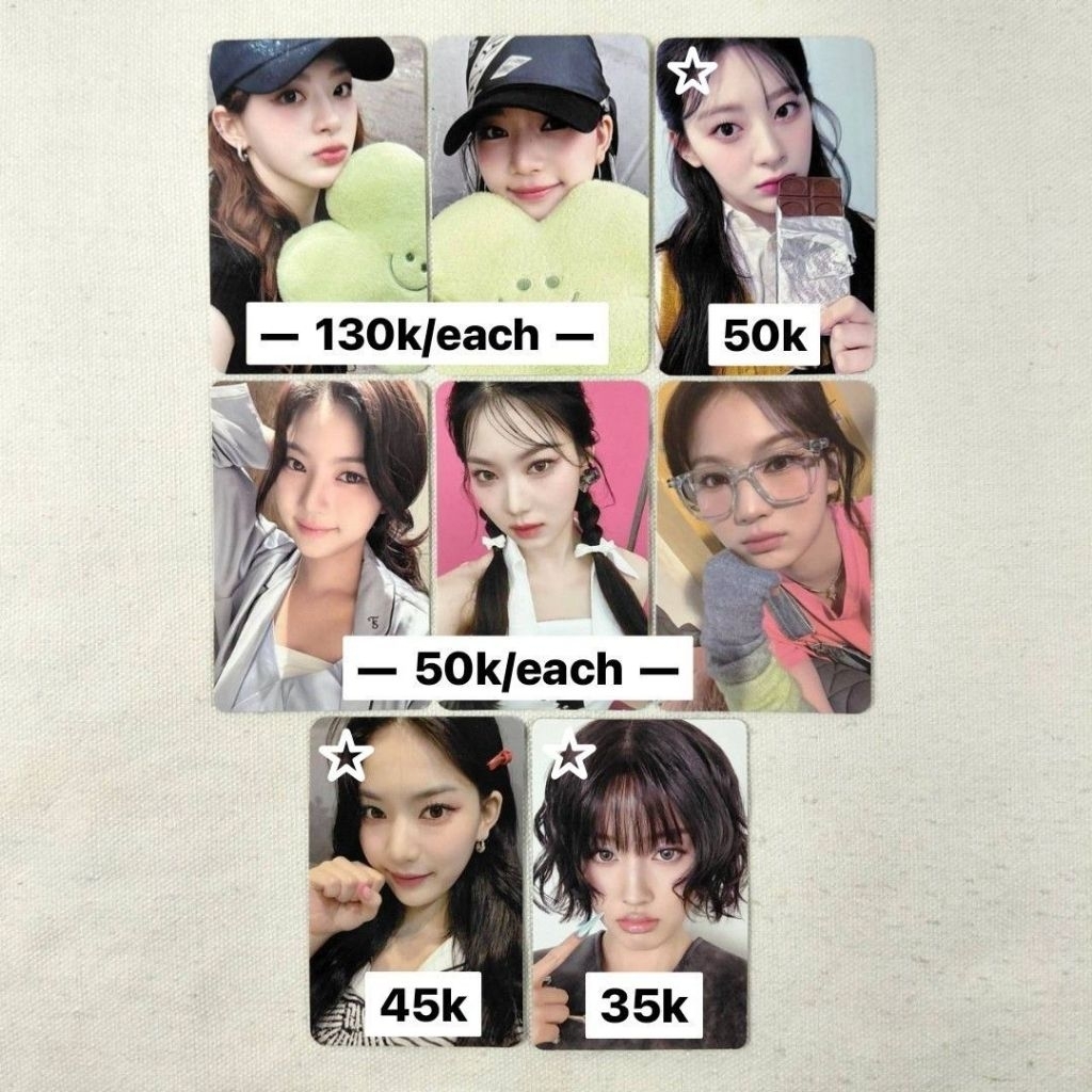 PHOTOCARD STAYC PC OFFICIAL AAB SEEUN ISA YOON