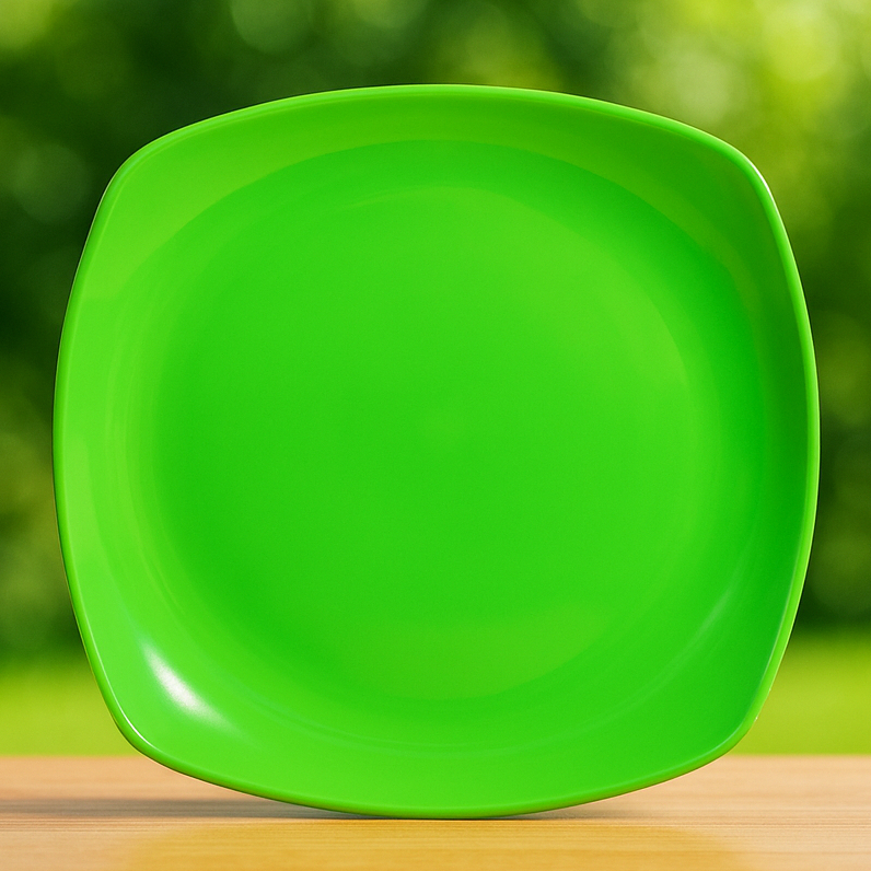 [12 PCS] PIRING MELAMIN JUMBO SEMI MELAMIN 26CM CEPER SEGI SEMI MELAMINE PRASMANAN CATERING