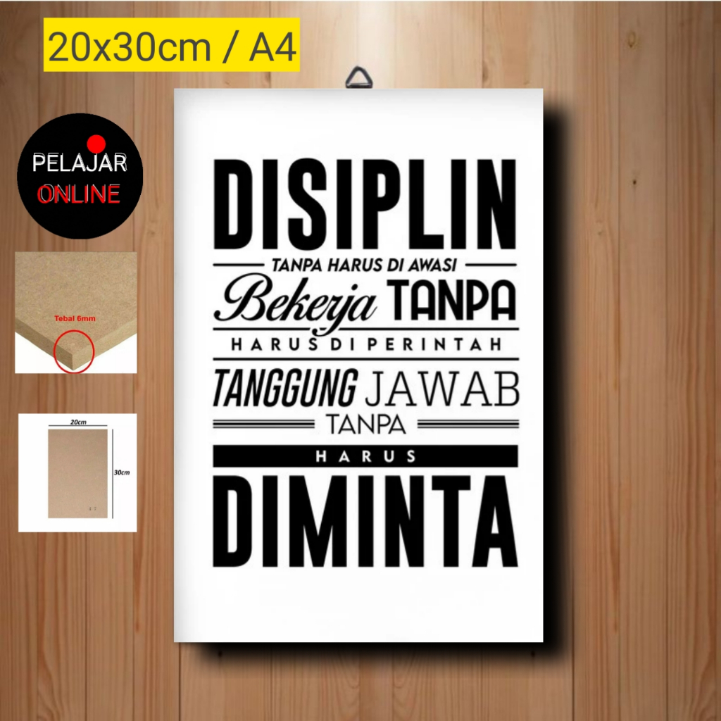 Hiasan Dinding Motivasi Hidup Motivasi Dinding Quotes Motivasi Sukses