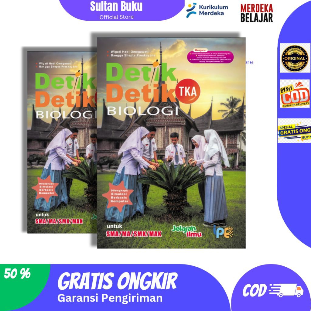 Buku Detik-Detik Tka Biologi Sma - Detik Detik Mapel Biologi Untuk Sma/Smk/Ma