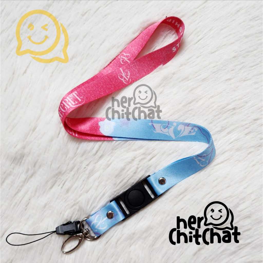 Lanyard - Fanart IVE Unofficial - Tali ID card