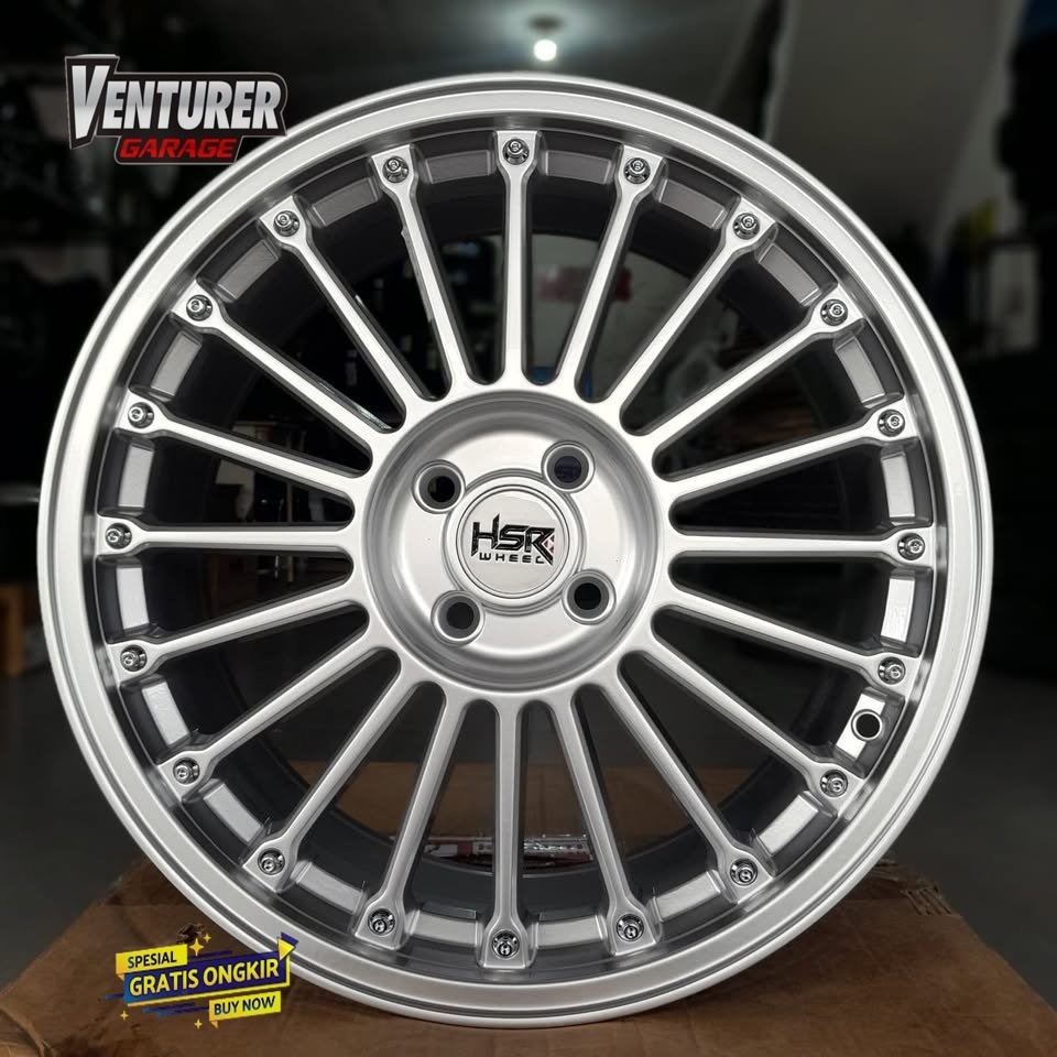 Velg Mobil HSR Ring 17 HSR JJC Untuk Jazz, Yaris, Mobilio, Civic, City, Dll