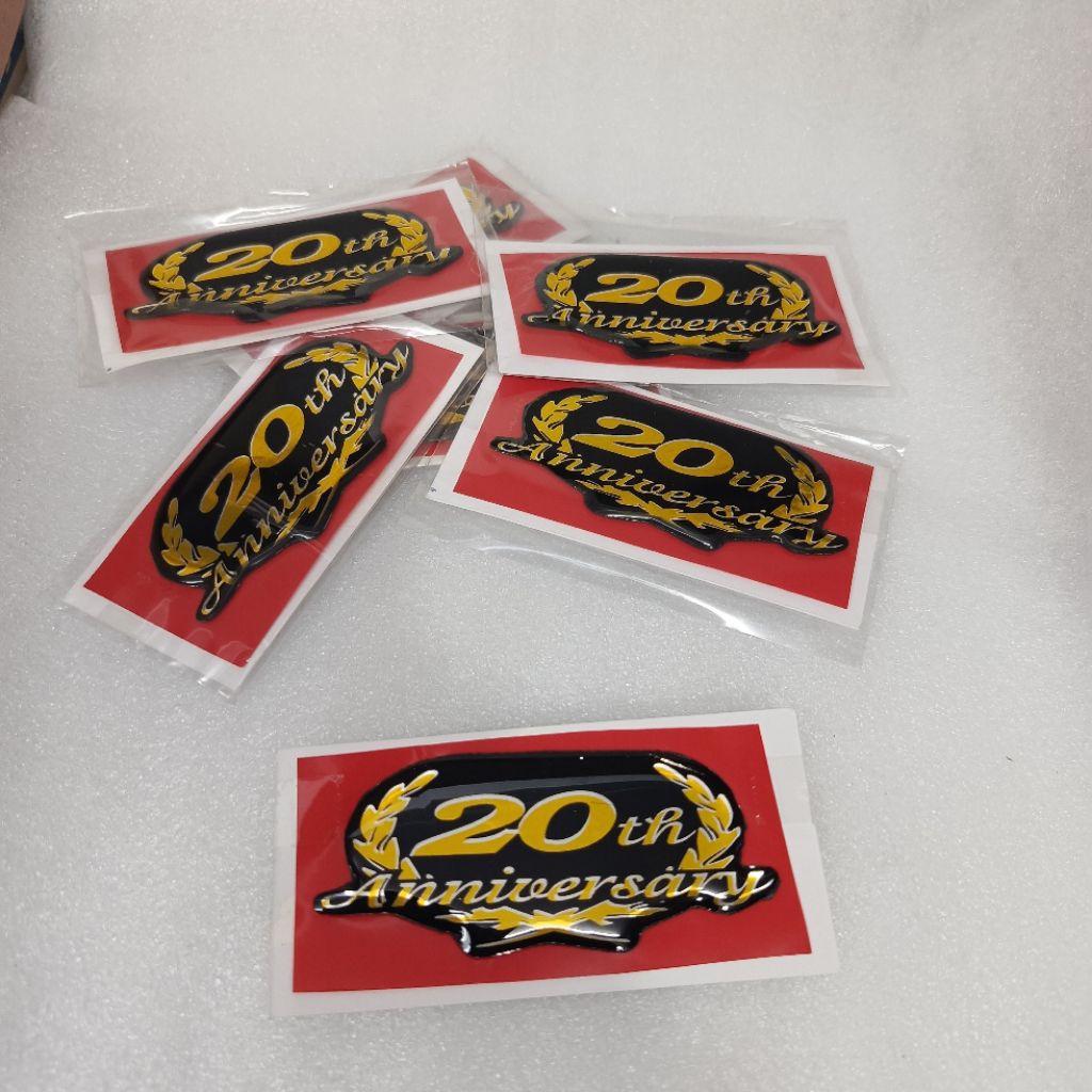 emblem 20th anniversary RX-King SE gold