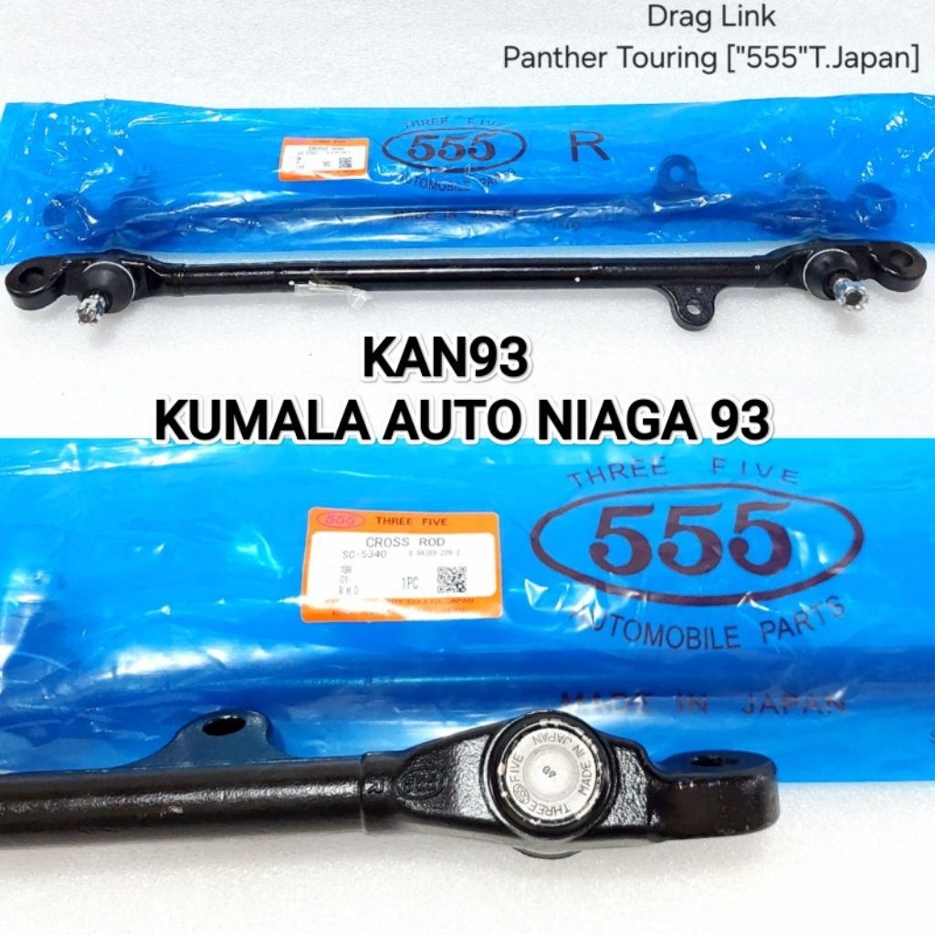 DRAG LINK-DRAG TIEROD PANJANG PANTHER TOURING 555 JAPAN