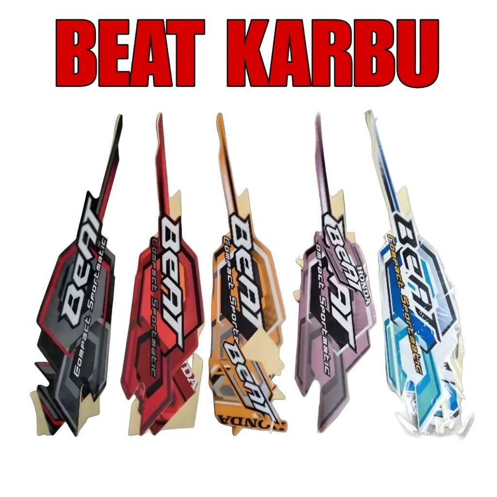 Stiker Striping Beat Karbu / Striping Beat Karbu