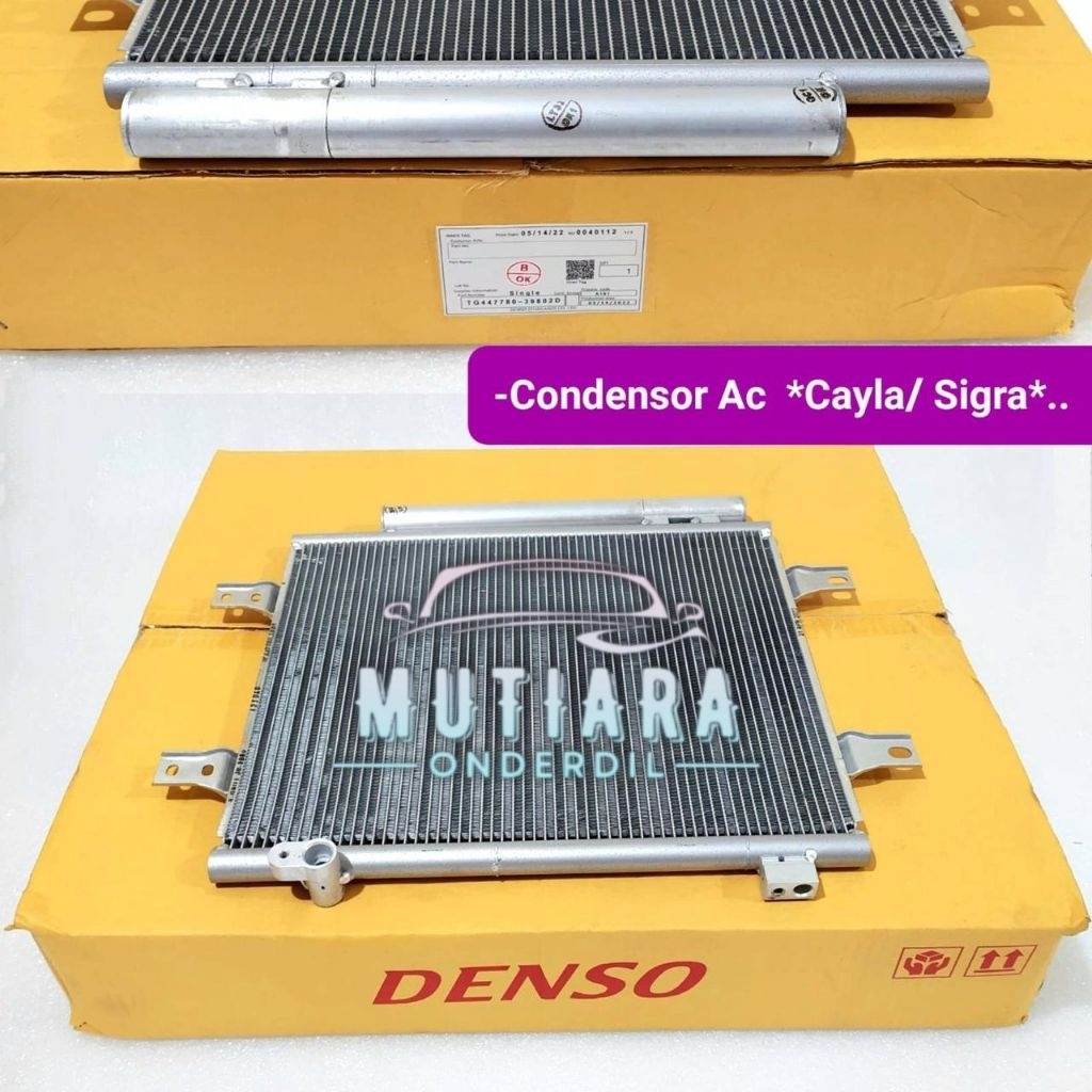 CONDENSOR AC / RADIATOR AC DENSO CALYA / SIGRA