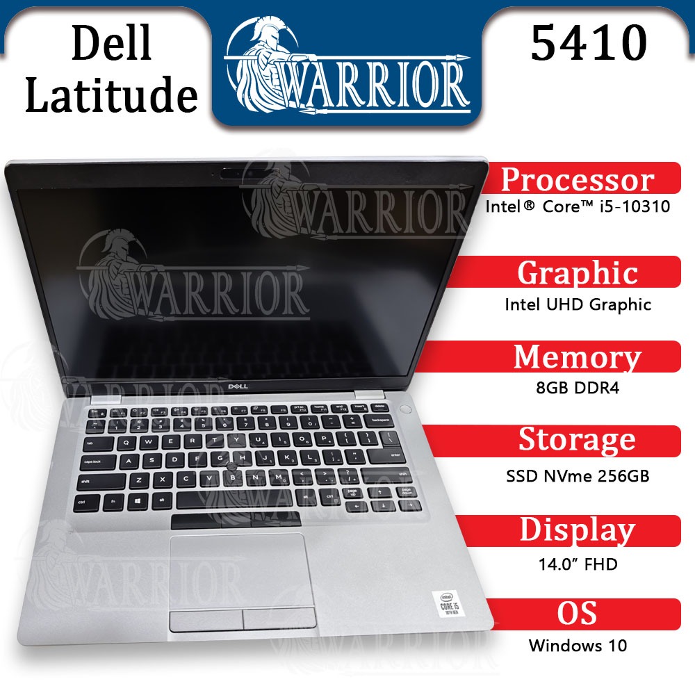 Laptop Dell Latitude 5410 Core i5-10310 8GB DDR4 SSD 256GB NVme Laptop Seken Baru Perkantoran Peruma