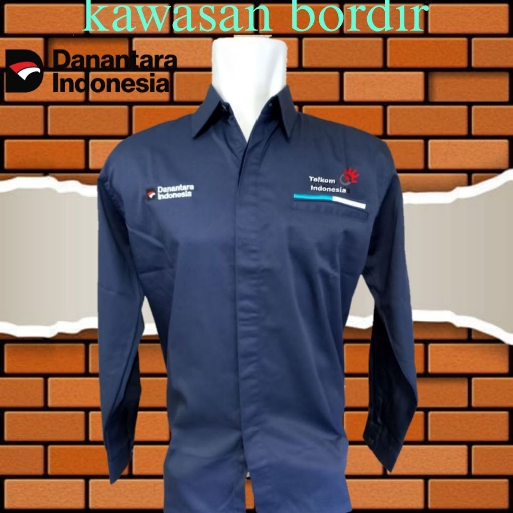 Terbaru kemeja danantara Indonesia Telkom Indonesia kemeja Telkom Indonesia seragam Telkom Indonesia