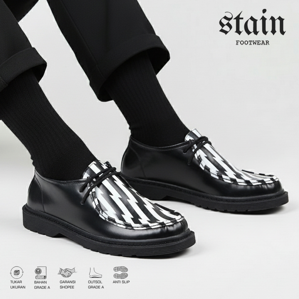 Sepatu Loafers Formal Casual Pesta Pria - Hado