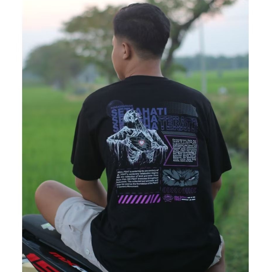 KAOS PSHT HATI BERSINAR - KAOS SETIA HATI TERATE - KAOS SH TERATE - KAOS TERATE KEREN - KAOS PSHT TE
