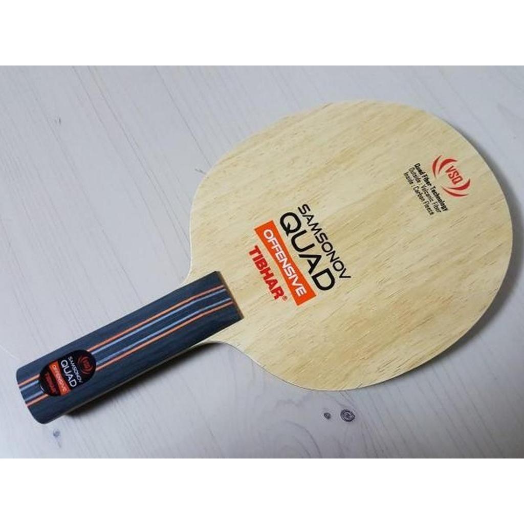 Kayu Tibhar Samsonov Quad OFFENSIVE bet tenis meja ping pong RAKIT CUSTOM ORIGINAL