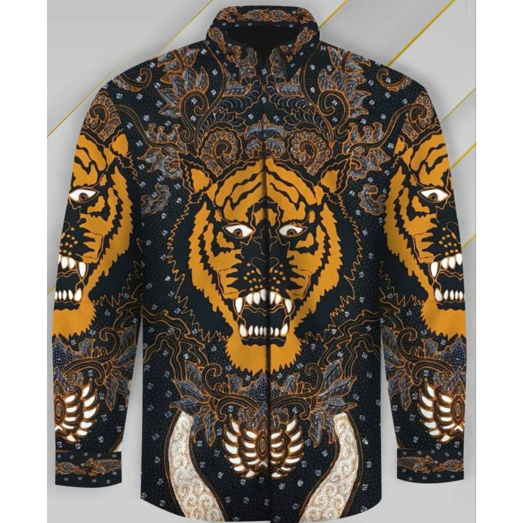 kain batik tulis pria tanahan batik tulis motif macan tanahan