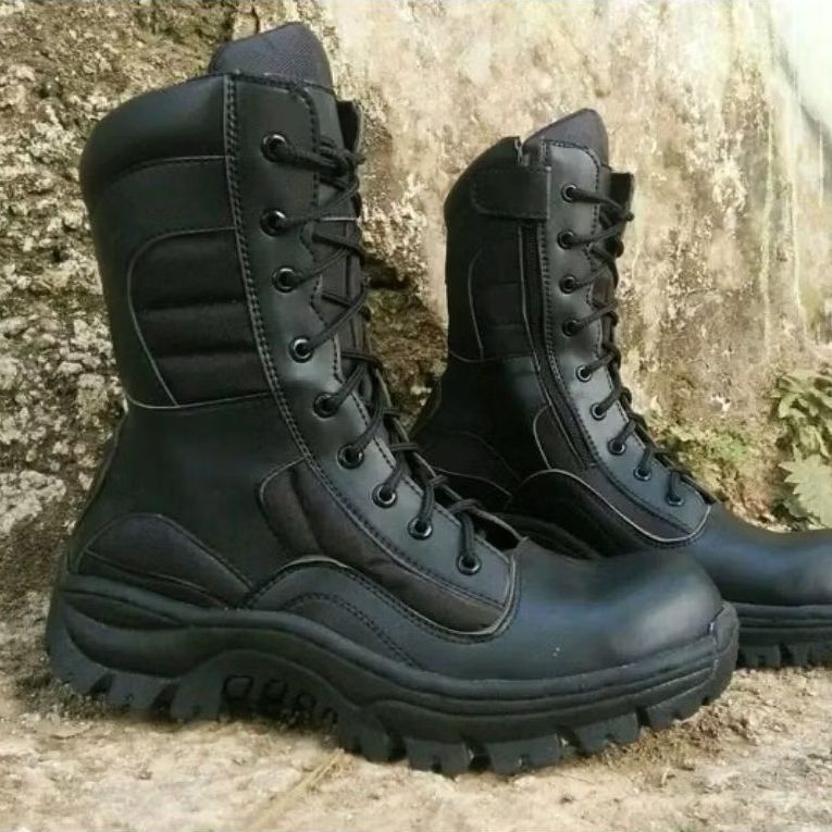 Sepatu Boots Pria Tni Polri Satpam Security Kopassus Terbaru