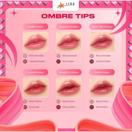 WARDAH PAKET OMBRE WARDAH MOIST DEW TINT