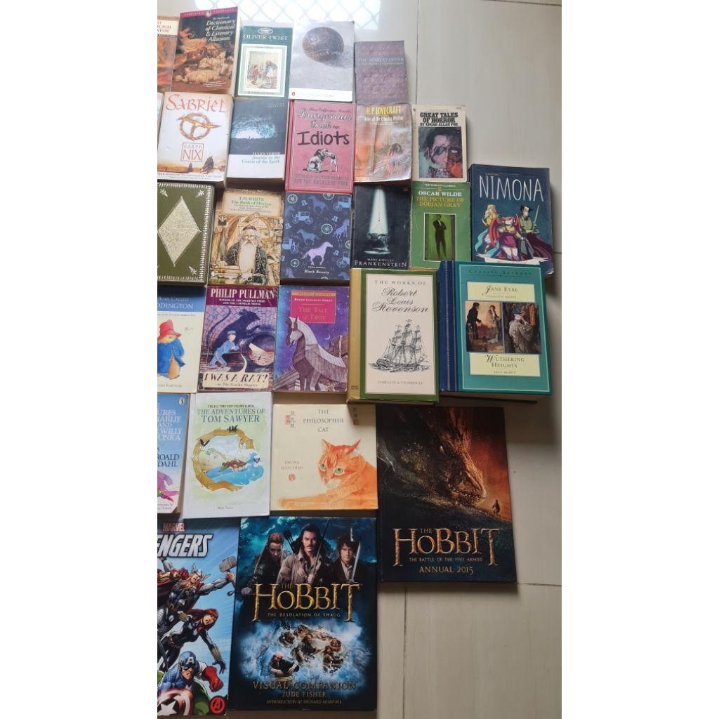 [ Sharazades ] Buku novel classic fiksi / non-fiksi bahasa inggris second