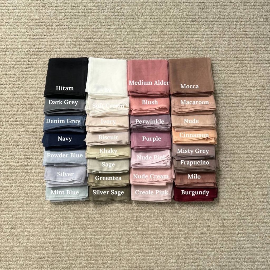 Aelis hijab - paris japan - kerudung segiempat - paris japan premium